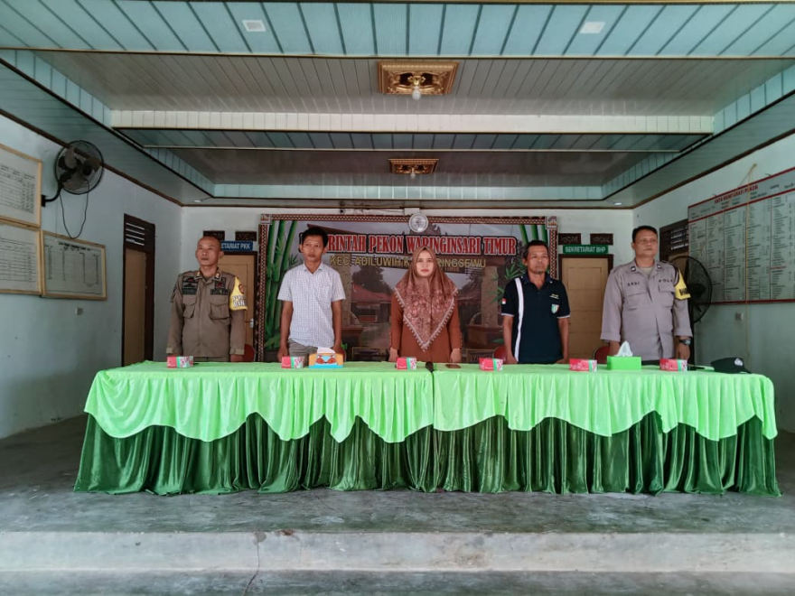 ARTIKEL MUSYAWARAH PENETAPAN LOKASI PEMBANGUNAN GERAI KOPERASI MERAH PUTIH PEKON WARINGINSARI TIMUR