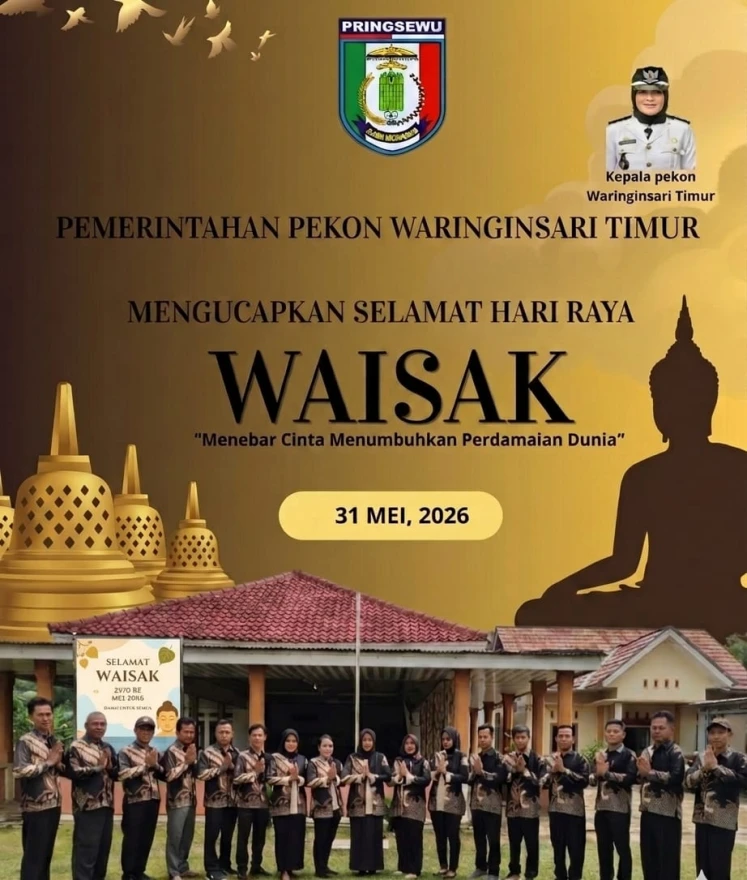 FKUB Dusun 6 Karang Sari Berkolaborasi dengan Karang Taruna dalam Pengamanan dan Dukungan Perayaan Tri Suci Waisak