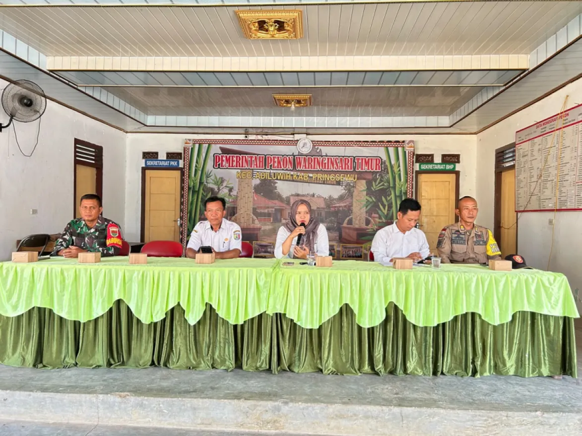 Musyawarah Pembahasan Penyusunan Rancangan RKP Pekon Tahun Anggaran 2027