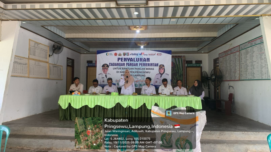 ARTIKEL PENYALURAN BANTUAN PANGAN BERAS DAN MINYAK DI PEKON WARINGINSARI TIMUR, KECAMATAN ADILUWIH